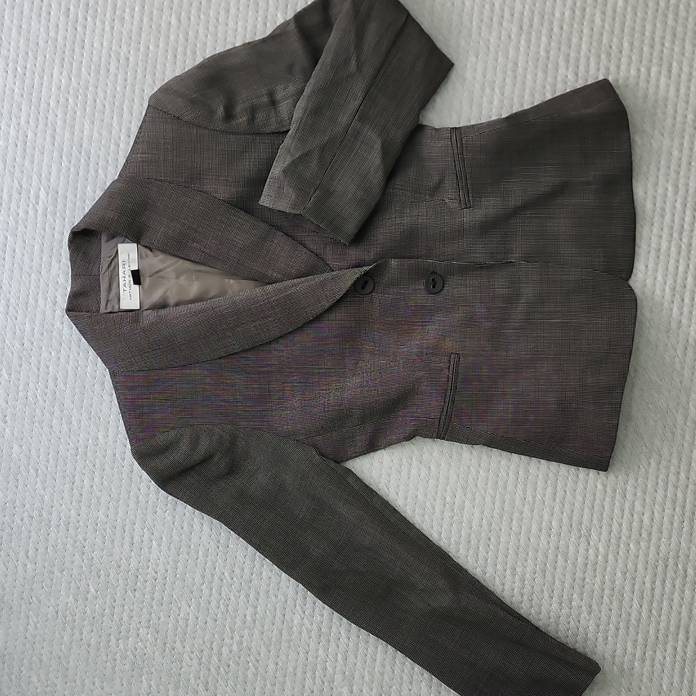 TAHARI Arthur S. Levine blazer Wool Petite 0P